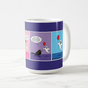 Reaching the Opposite Goal Comic Coffee Mug