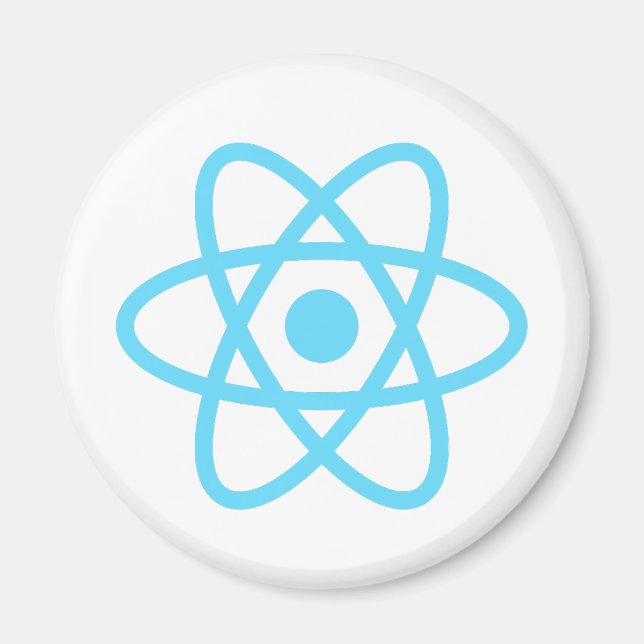 React js developer original magnet (Front)