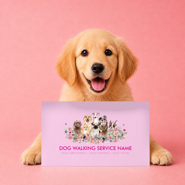 Reactive Dog Trainer Anxiety Support Business Card (Creator Uploaded)