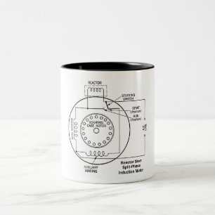 Reactor Start Split-Phase Induction Motor Mug 