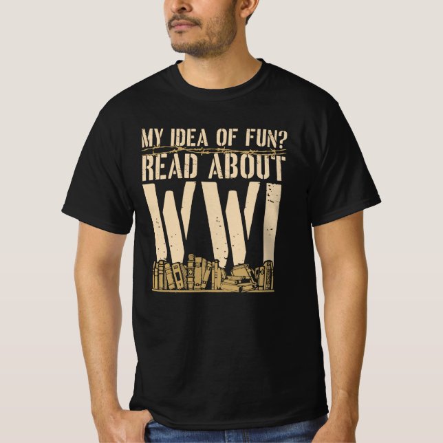 Read About WWI T-Shirt (Front)