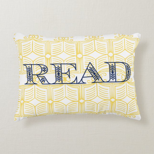 READ  ACCENT PILLOW (Front)