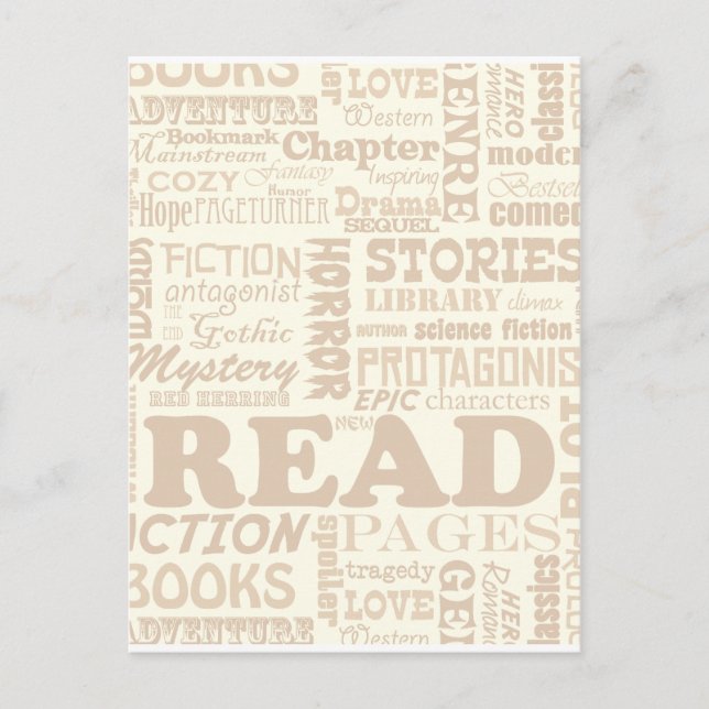 Read all about it! postcard (Front)