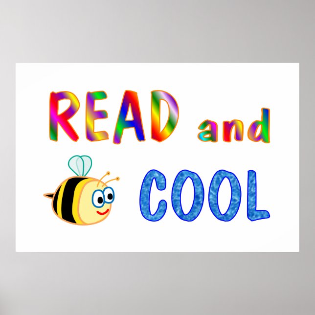 READ AND BE COOL POSTER (Front)