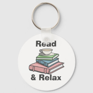 Read and Relax Keychain