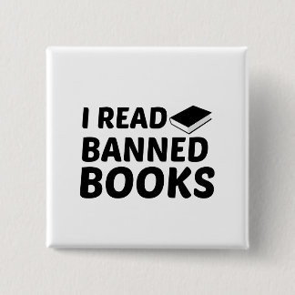 READ BANNED BOOKS 2 INCH SQUARE BUTTON