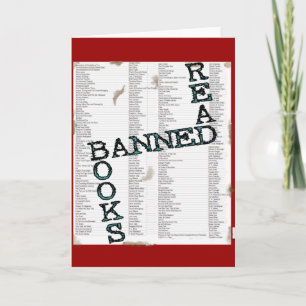 READ BANNED BOOKS CARD