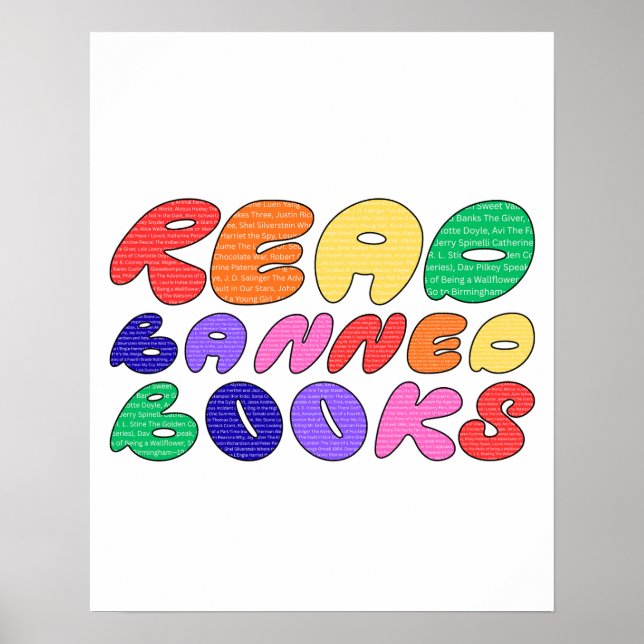 Read Banned Books Poster (Front)