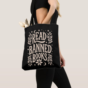 Read banned books tote bag
