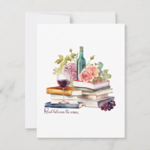 Read Between the Wines Card