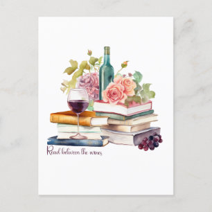 Read Between the Wines Postcard