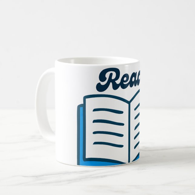 Read Book Lover Coffee Mug (Front Left)