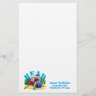 READ Book Wagon Art Stationery