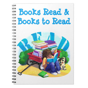 READ Book Wagon Personalized Notebook
