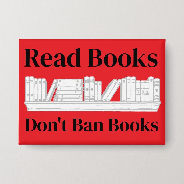 Read Books, Don't Ban Books (Front)