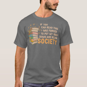 Read Books Lover For Bookworms Bookaholics for Men T-Shirt
