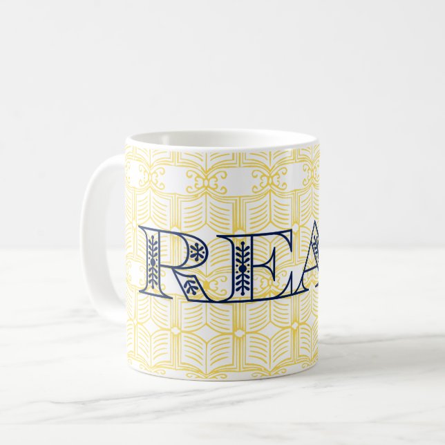 READ  COFFEE MUG (Front Left)