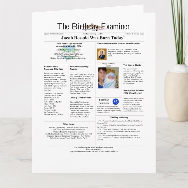 Read Description  - Only Folded Greeting Card (Front)