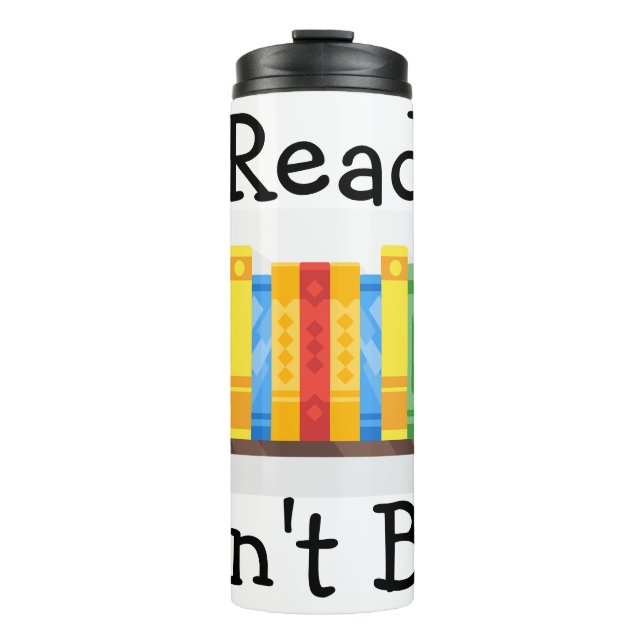 Read Don't Ban Thermal Tumbler (Front)