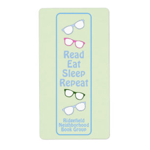 Read Eat Sleep Repeat Eyeglasses