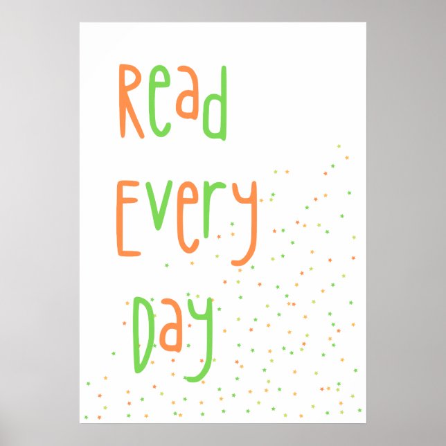 Read Every Day Poster (Front)