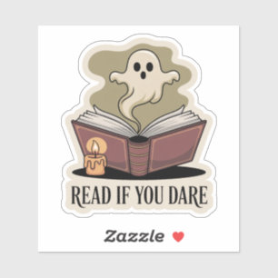 Read If You Dare - Cozy Spooky Book Ghost