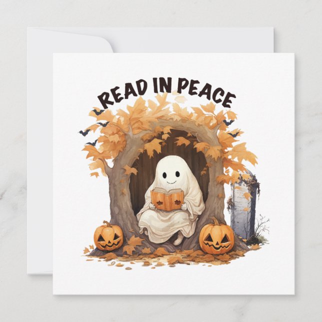 Read in Peace Boo Ghost (Front)