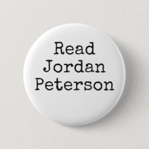 Read Jordan Peterson Black & White 2 Inch Round Button