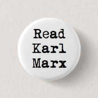 Read Karl Marx 1 Inch Round Button