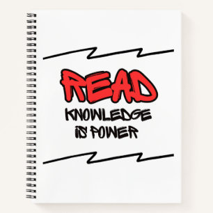 Read Knowledge Is Power Notebook