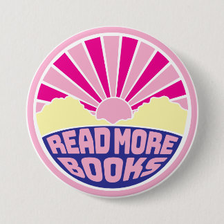 Read More Books 3 Inch Round Button
