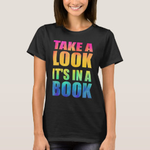 Read More Books English Teacher School Reading Tea T-Shirt