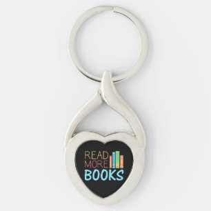 Read More Books Keychain