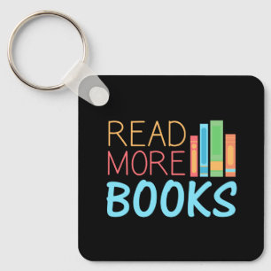 Read More Books Keychain
