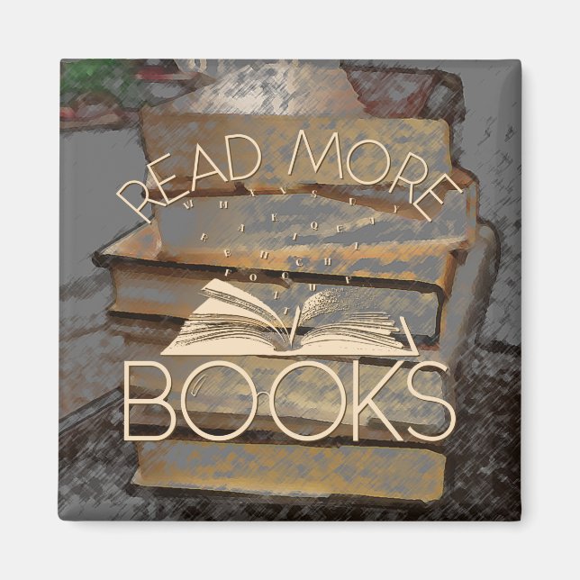 Read More Books Magnet (Front)