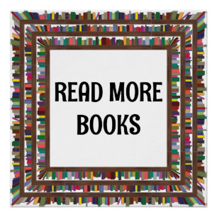 Read more books poster