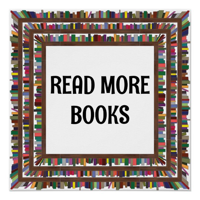 Read more books poster (Front)