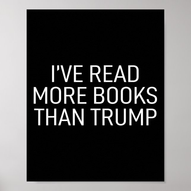Read More Books Than Trump  Poster (Front)