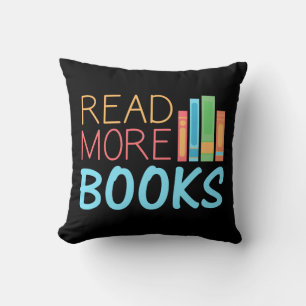 Read More Books Throw Pillow