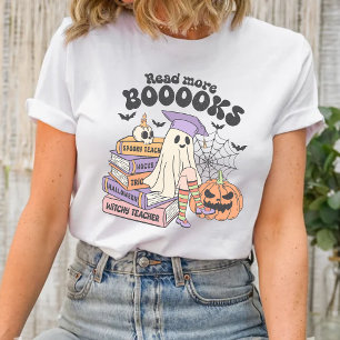 Read More Books Witchy Teacher Halloween Shirt