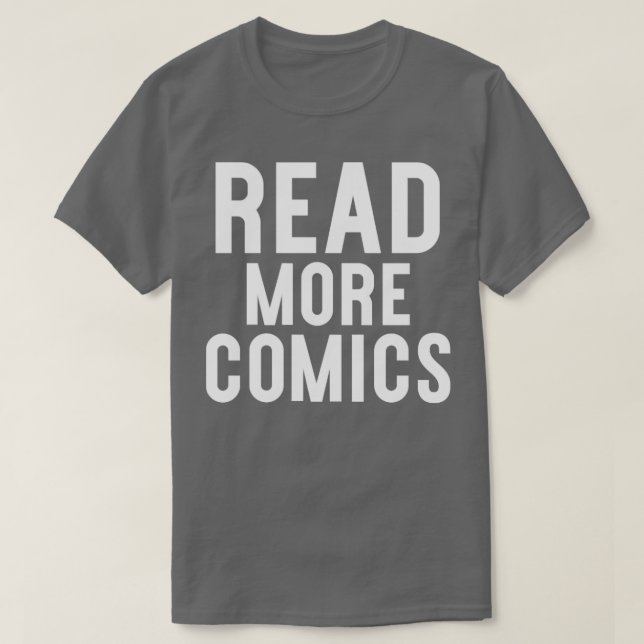 Read More Comics T-Shirt (Design Front)