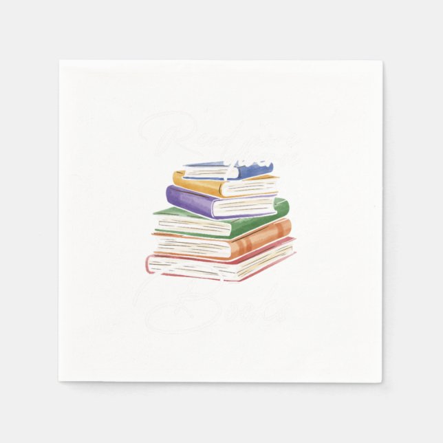 Read More Diverse Books I Love Books Napkin (Front)