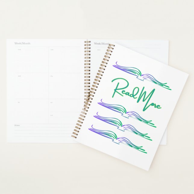 Read More in Green and Blue (Devant avec enveloppe)