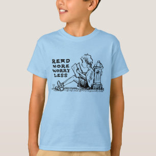 Read More Worry Less Kids' Tees