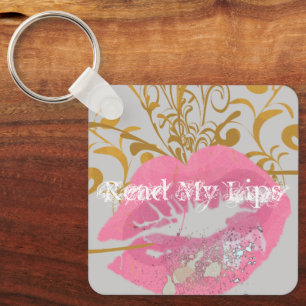 Read My Lips Keychain