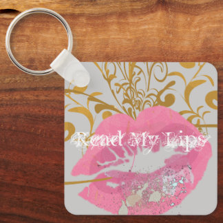 Read My Lips Keychain