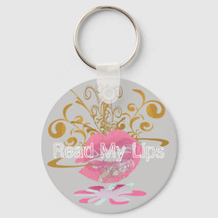 Read My Lips Keychain