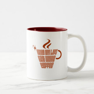 Read My Lips Two-Tone Coffee Mug