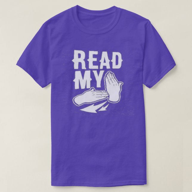 read my T-Shirt (Design Front)