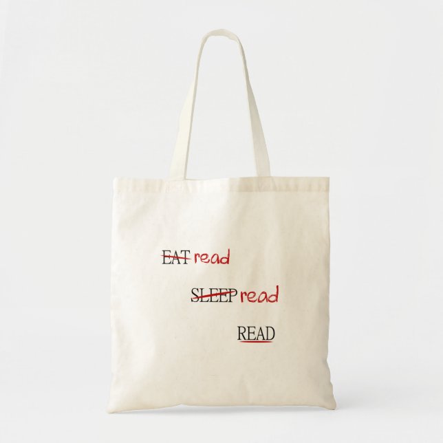 Read read read tote bag (Front)